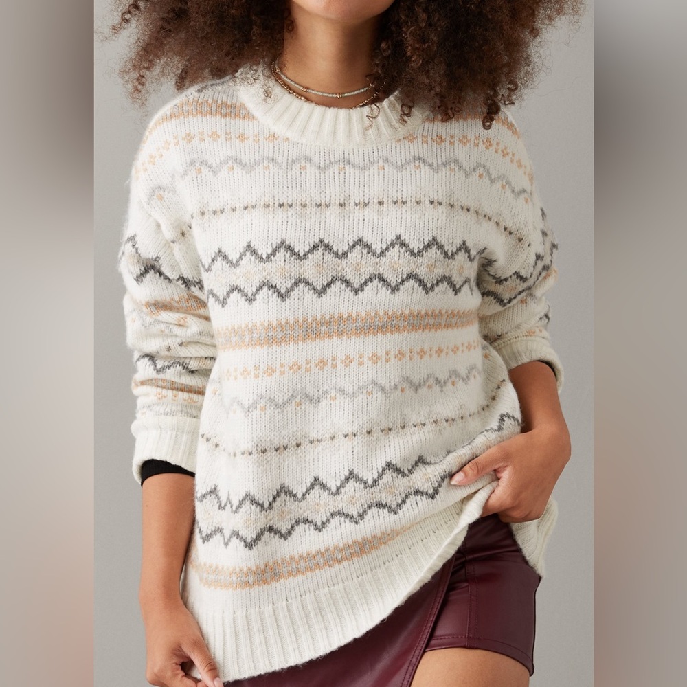 Crewneck soft sweater